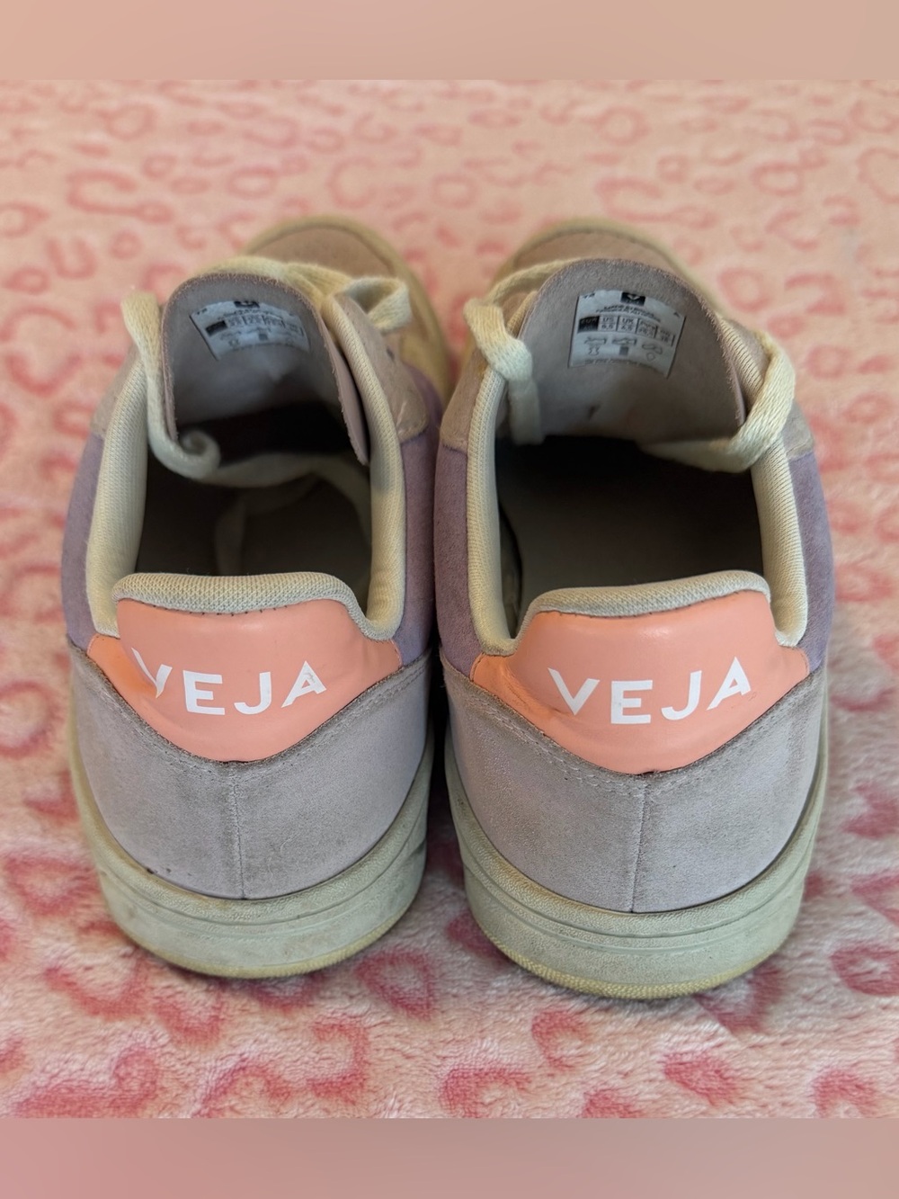 Veja V-10 Women’s Pink and Purple Sneakers
Size: 8.5 - Picture 5 of 12